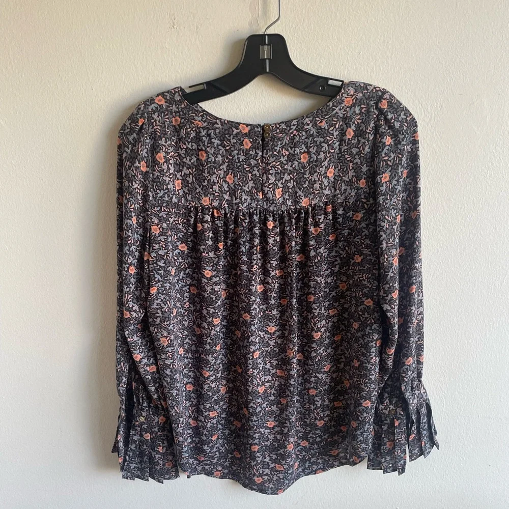 LOFT Frill-Sleeve Blouse - Picture 5 of 8